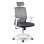 Kancelářská židle Rotar - bílá/šedá