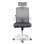 Kancelářská židle Rotar - bílá/šedá