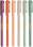 Kuličkové pero Kores K0 Pen - trojhranné tělo, 1 ks, mix Vintage barev
