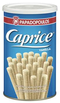 Trubičky Caprice s příchutí Vanilla