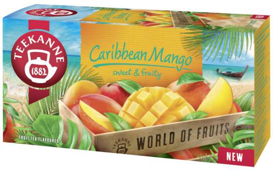 Ovocný čaj Teekanne - Caribbean Mango 20x 2,25 g