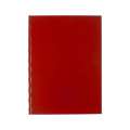 Uzavíratelné desky SPORO - A4, vícenásobné kapsy, červené