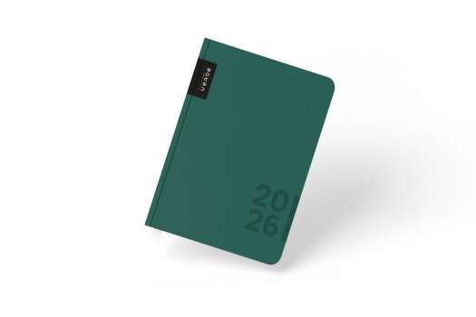 Diář denní A5 Verde  - zelená 2026