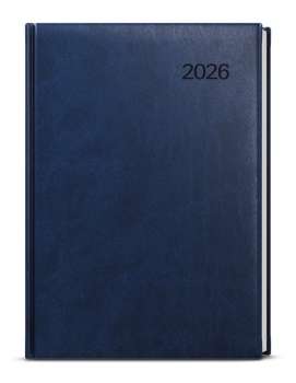 Denní diář 2026 Vivella - A5, modrý