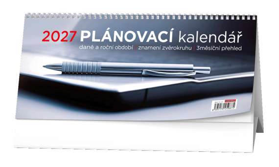 Stolní kalendář 2027 Plánovací