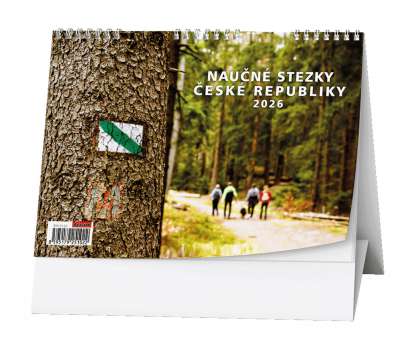 Stolní kalendář 2026 Naučné stezky ČR