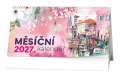 Stolní kalendář 2027 Měsíční