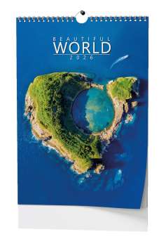Nástěnný kalendář 2026 Beautiful world