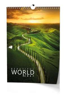 Nástěnný kalendář 2027 Beautiful World