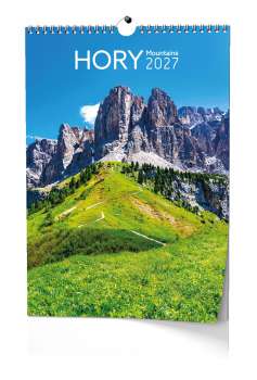 Nástěnný kalendář 2027 Hory