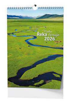 Nástěnný kalendář 2026 Řeka čaruje