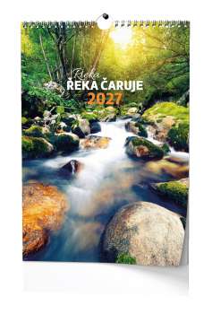 Nástěnný kalendář 2027 Řeka čaruje