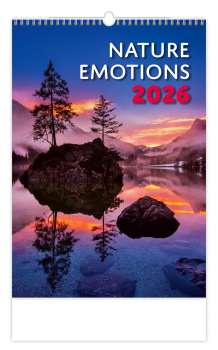 Nástěnný kalendář 2026 Nature Emotions