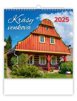 Nástěnný kalendář 2025  Krásy venkova