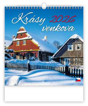 Nástěnný kalendář 2026 Krásy venkova