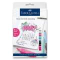 Startovací set Faber-Castell (fixy+zápisník)