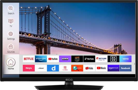 LED Televize TV 32" ECG 32FSL231 - černá