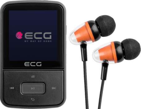 Přehrávač MP3  ECG PMP 30 8GB - černý