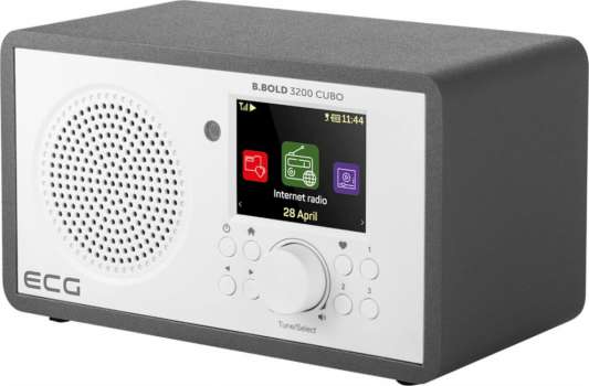 Radiopřijímač ECG B.BOLD 3200 Cubo - bílý