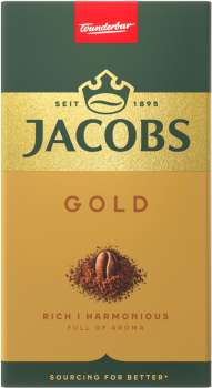 Mletá káva Jacobs - Gold, 250 g