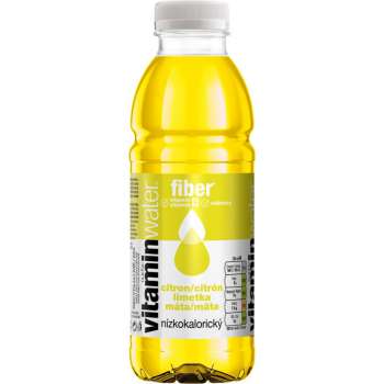 Vitamínová voda - Fiber, limetka, citron, bal. 12x 500 ml