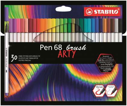 Fixy Stabilo Pen 68 "ARTY"- sada 30 barev