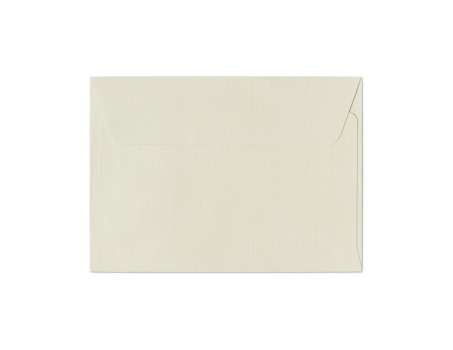 Ozdobné obálky Holland - C6, 120 g/m2, struktura látky, krémové, 10 ks