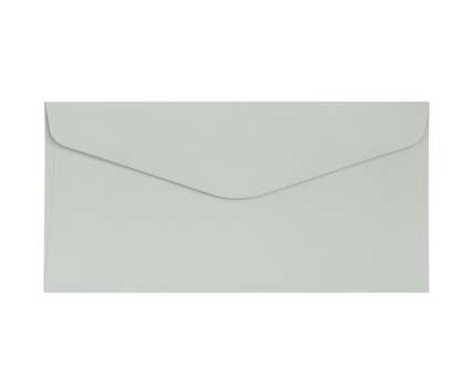 Ozdobné obálky Smooth - DL, 130 g/m2, světle šedé, 10 ks