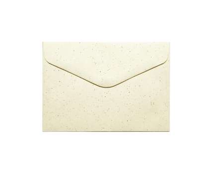 Ozdobné obálky Pepper - C6 120, krémové, kropenatý vzor, 10 ks