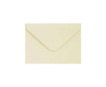 Ozdobné obálky Smooth - 7 x 10 cm, 130 g/m2, slonová kost, 10 ks