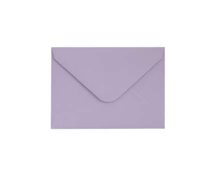 Ozdobné obálky Smooth - 7 x 10 cm, 130 g/m2, levandulové, 10 ks