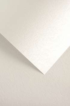 Designový papír A4 Leather - 230 g/m2, bílý, 20 listů