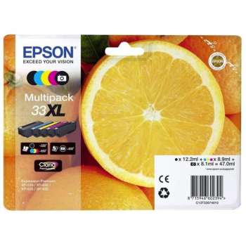 Sada cartridge Epson 33XL - 5 barev