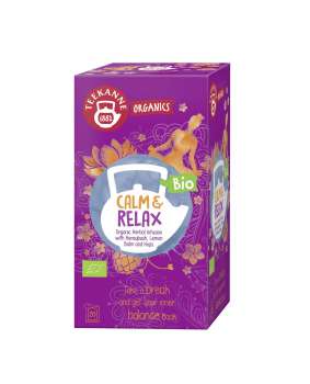 Bylinný čaj Teekanne ORGANICS - Calm & Relax, 20x 1,8 g