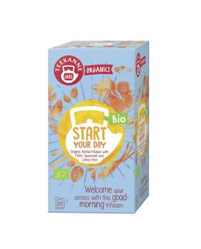 Bylinný čaj Teekanne ORGANICS - Start Your Day 20x 1,8 g