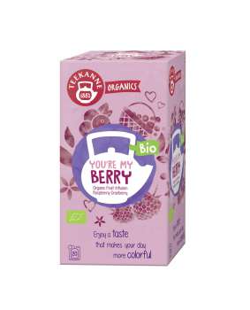 Ovocný čaj Teekanne ORGANICS - bio, You're My Berry, 20x 2,25 g