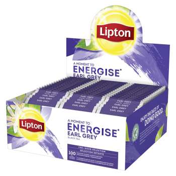 Černý čaj Lipton Earl Grey - 100x 1,8 g