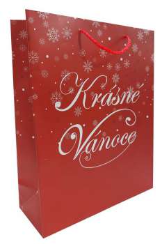 Vánoční taška, Krásné Vánoce, 44 x 32 x 10 cm