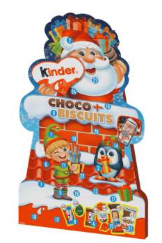 Tradiční adventní kalendář Kinder Mix Biscuits
