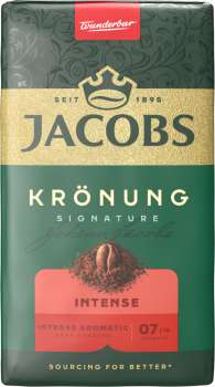 Mletá káva Jacobs Krönung - Intense, 250 g