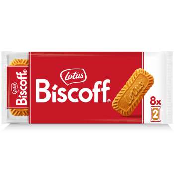 Karamelizované sušenky Lotus Biscoff - 8x 2 ks, 124 g