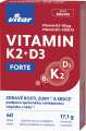 Vitamíny Vitar - K2 + D3 Forte, příchuť malinová, 60 tablet