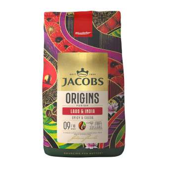 Zrnková káva Jacobs Origins - Laos & India, 1 kg