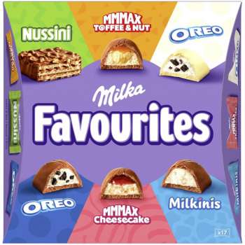 Čokoládové pralinky Milka - Favourites, 158 g