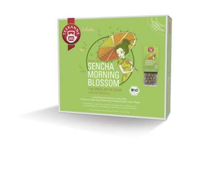 Zelený čaj Teekanne Luxury - do konvičky, Sencha, 20x 4 g, 80 g