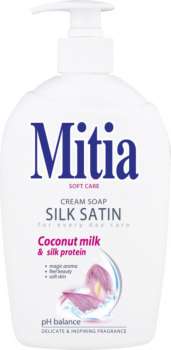 Tekuté mýdlo Mitia - silk satin, 500 ml