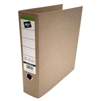 Pákový pořadač Hit Office Kraft FSC - A4, 8 cm, hnědý
