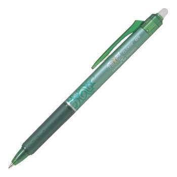 Gelový roller Pilot FriXion Clicker 05 - zelený, 0,25 mm