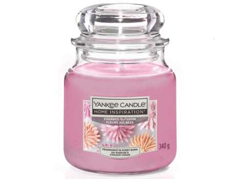 DÁREK: Vonná svíčka Yankee Candle Sugared Blossom 340g