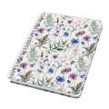 Kroužkový blok Meadow flowers - A5, tečkovaný, 60 listů